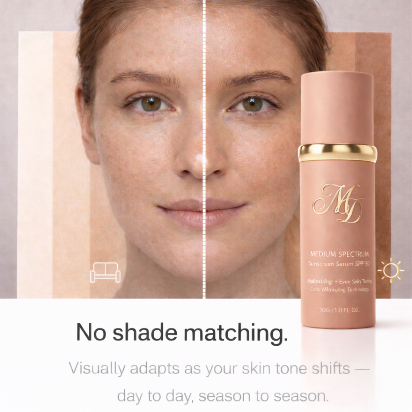 Original Biomimic Foundation 4 in 1 - Natural Color